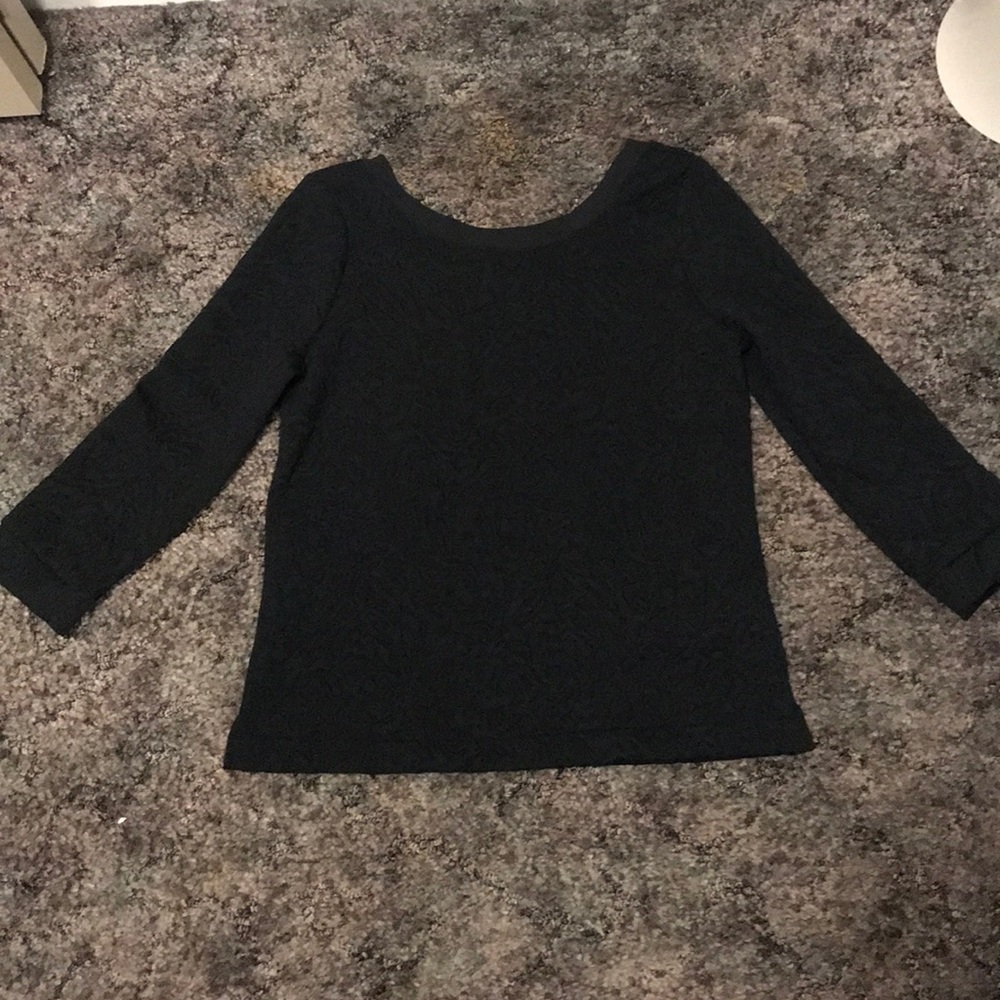 Black banana republic medium dress shirt